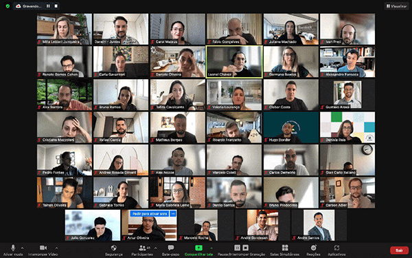 Dinâmica de Team Building Online