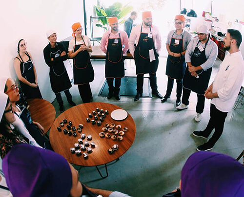 team building com culinária em Cuiabá